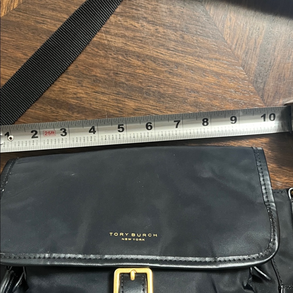Tory Burch Black Nylon Crossbody with Gold Hardware 58044 Perry purse bag - Picture 13 of 13